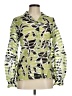 Worth New York 100% Polyester Camo Green Long Sleeve Blouse Size 6 - photo 1