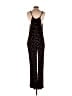 Flynn Skye 100% Rayon Polka Dots Black Jumpsuit Size 2 - photo 2