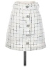 Topshop Tweed White Casual Skirt Size 0 - photo 1