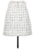 Topshop Tweed White Casual Skirt Size 0 - photo 2