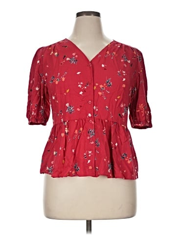 Uniqlo Short Sleeve Blouse (view 1)