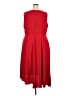 Lane Bryant Solid Red Casual Dress Size 22 - photo 2