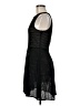 BCBGMAXAZRIA Stripes Black Cocktail Dress Size M - photo 5