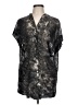 People Like Frank Metallic Silver Kimono Size L - photo 1