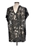 People Like Frank Metallic Silver Kimono Size L - photo 2