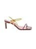 STAUD 100% Leather Pink Sandals Size EU 37 - photo 1