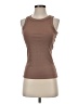Unbranded Brown Sleeveless T-Shirt Size S - photo 1