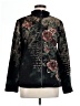 Jess & Jane 100% Cotton Print Green Jacket Size L - photo 1