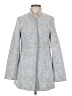 Unbranded 100% Polyester Tweed Gray Coat Size M - photo 1