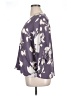 West Kei 100% Polyester Purple 3/4 Sleeve Blouse Size XL - photo 5