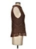 Pilcro Brown Sweater Vest Size S - photo 4