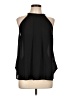 Elodie 100% Polyester Black Sleeveless Blouse Size L - photo 1
