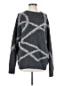 OAK + FORT Chevron-herringbone Gray Pullover Sweater Size S - photo 1