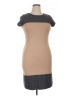 Luisa Spagnoli 100% Polyester Color Block Gray Casual Dress Size 16 - photo 1