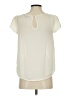 Papermoon 100% Polyester Ivory Short Sleeve Blouse Size S - photo 2