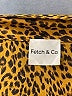 Assorted Brands 100% Polyester Animal Print Brown Short Sleeve Blouse Size S - photo 7