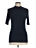 April Black Short Sleeve Turtleneck Size M - photo 1