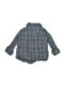 Volcom Plaid Blue Long Sleeve Button-Down Shirt 9-12 MO / 12 MO - photo 2