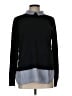 Sharagano 100% Polyester Black Turtleneck Sweater Size L - photo 1