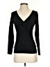 Madewell 100% Polyester Black Long Sleeve Top Size 4 - photo 1