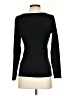 Madewell 100% Polyester Black Long Sleeve Top Size 4 - photo 2