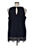 Apt. 9 Blue Sleeveless Blouse Size XL - photo 2