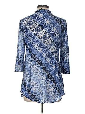 Style&Co 3/4 Sleeve Button-Down Shirt (view 2)