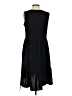 Calvin Klein 100% Polyester Solid Black Casual Dress Size 4 - photo 2