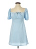 PrettyLittleThing Solid Blue Casual Dress Size 2 Petite - photo 1