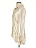 Maeve 100% Polyester Metallic Ivory Long Sleeve Blouse Size S - photo 5