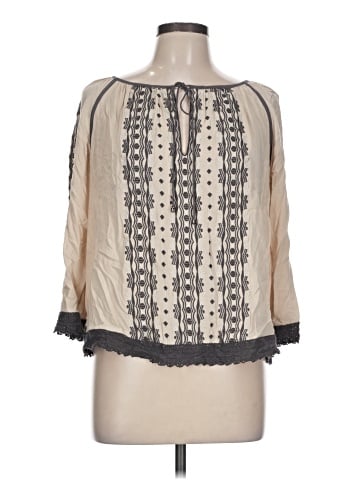 Liza Byrd 3/4 Sleeve Blouse (view 1)
