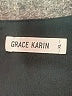 Grace Karin Solid Black Casual Dress Size XL - photo 7