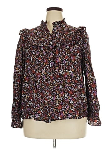 Who What Wear Long Sleeve Blouse (view 1)