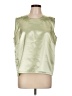 Blair 100% Polyester Metallic Green Sleeveless Blouse Size L - photo 1