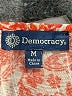 Democracy 100% Cotton Orange 3/4 Sleeve Blouse Size M - photo 7