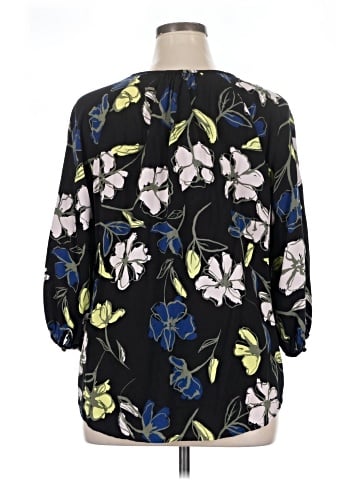 Evri 3/4 Sleeve Blouse (view 2)