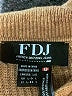 FDJ Brown Pullover Sweater Size L - photo 7