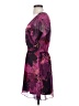 Express 100% Polyester Print Purple Cocktail Dress Size S - photo 5