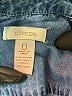 Chico's Blue 3/4 Sleeve Button-Down Shirt Size S - photo 7