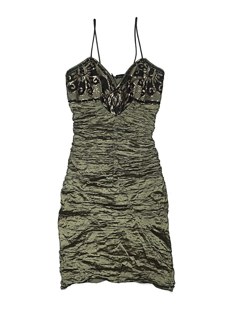 Pre-owned Nicole Miller Kids' Dress In Green