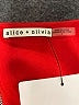 Alice + Olivia 100% Polyester Red 3/4 Sleeve Top Size 4 - photo 7