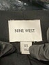 Nine West 100% Polyurethane Black Jacket Size XS - photo 6
