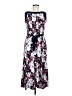 Perceptions Floral Blue Casual Dress Size S - photo 1