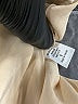 Le Lis 100% Polyester Metallic Ivory Long Sleeve Blouse Size S - photo 7
