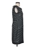 Attention Stripes Black Casual Dress Size S - photo 4