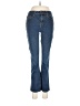 DKNY Jeans Chevron-herringbone Blue Jeans Size 6 - photo 1