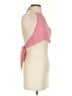 One Way 100% Polyester Pink Sleeveless Blouse Size S - photo 4