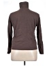 Basic Editions 100% Cotton Brown Long Sleeve Turtleneck Size XL - photo 2