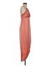 Express 100% Polyester Orange Pink Casual Dress Size XS - photo 4