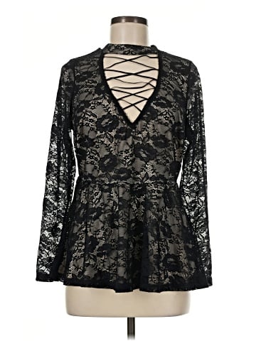 Torrid Long Sleeve Blouse (view 1)